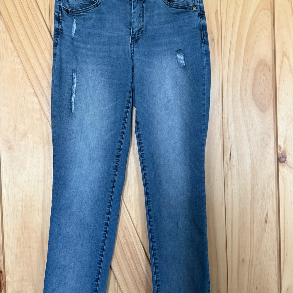 Democracy Blue Straight Leg Women's Jeans